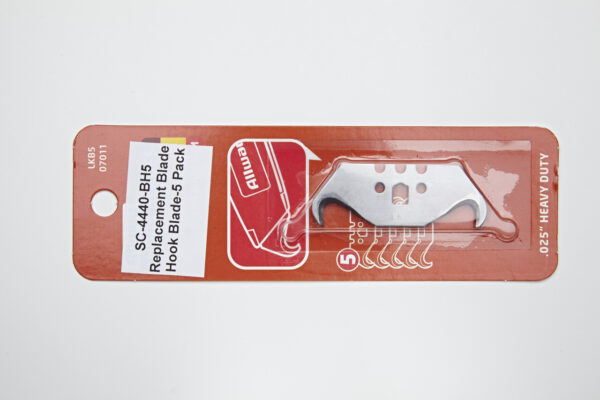 Box Top Cutter Replacement Hook Blade 5 pack